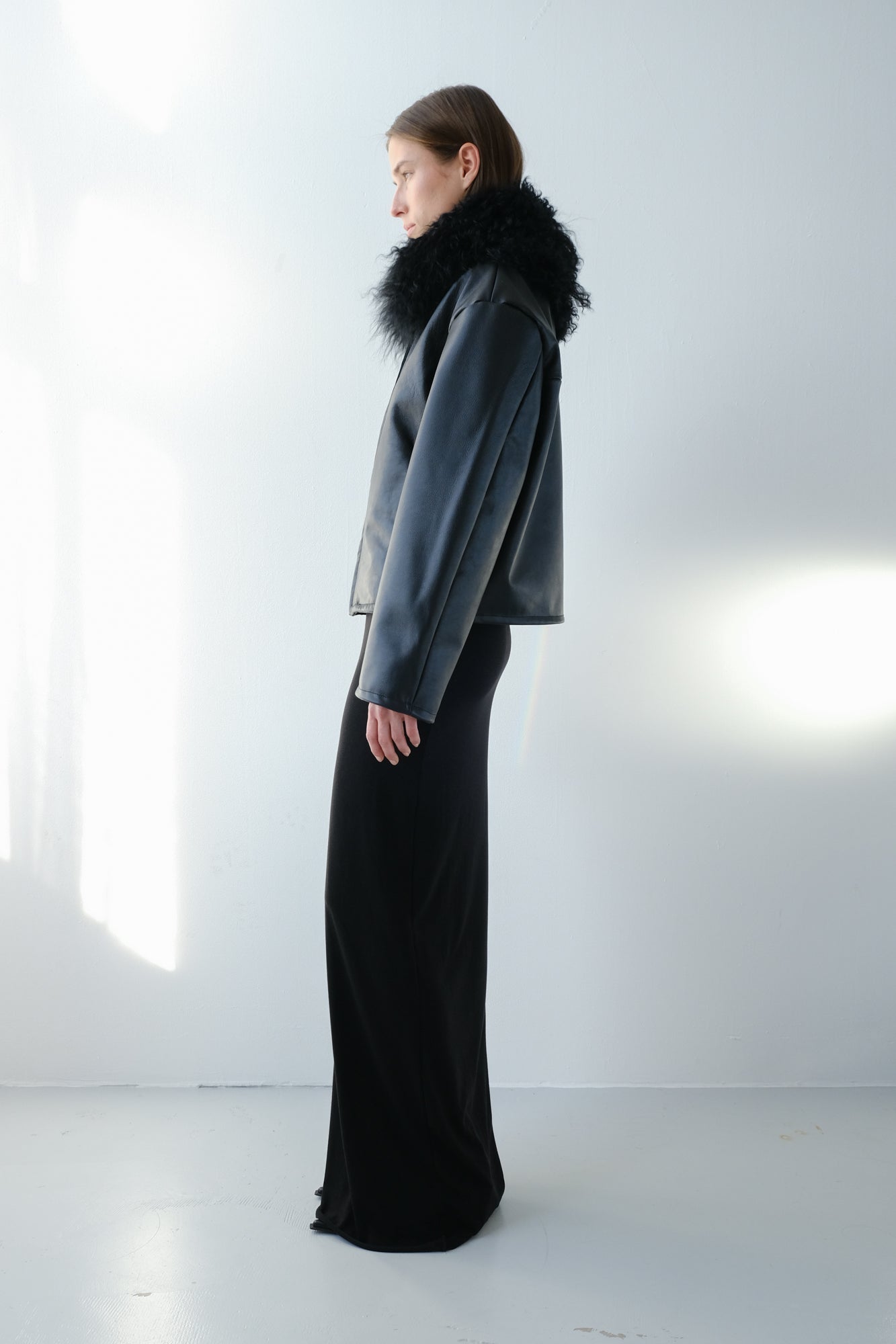 MADE TO ORDER - Leather Jacket - black