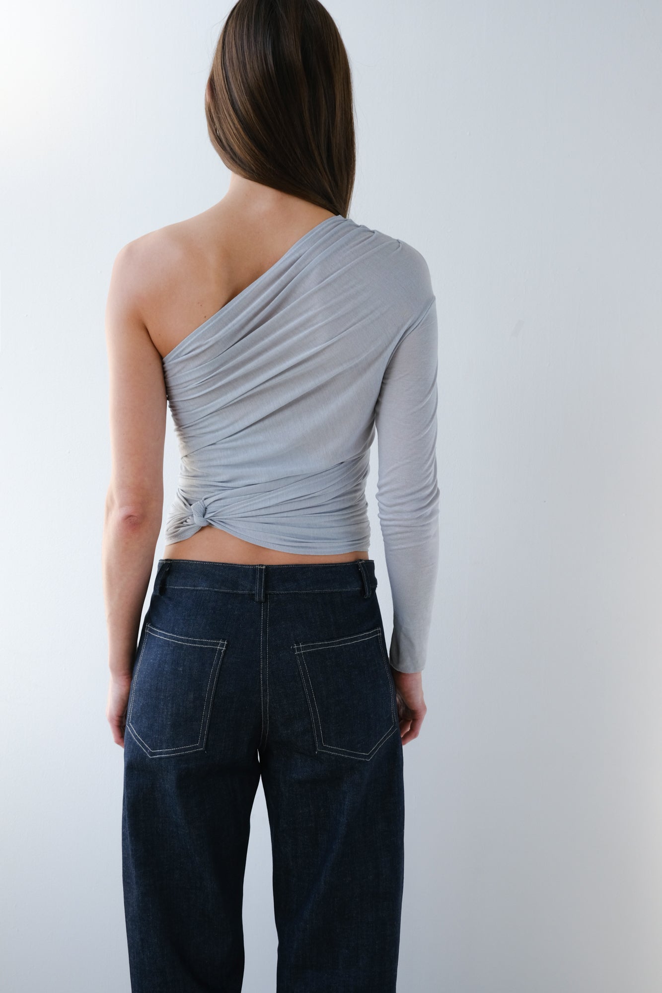 Wide Leg Jeans - raw denim